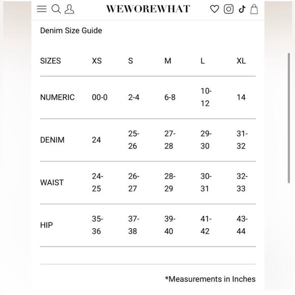 NWT WeWoreWhat High Rise Dad Jeans Ultra Flattering Soft Touch Denim Dark Blue - Picture 11 of 11